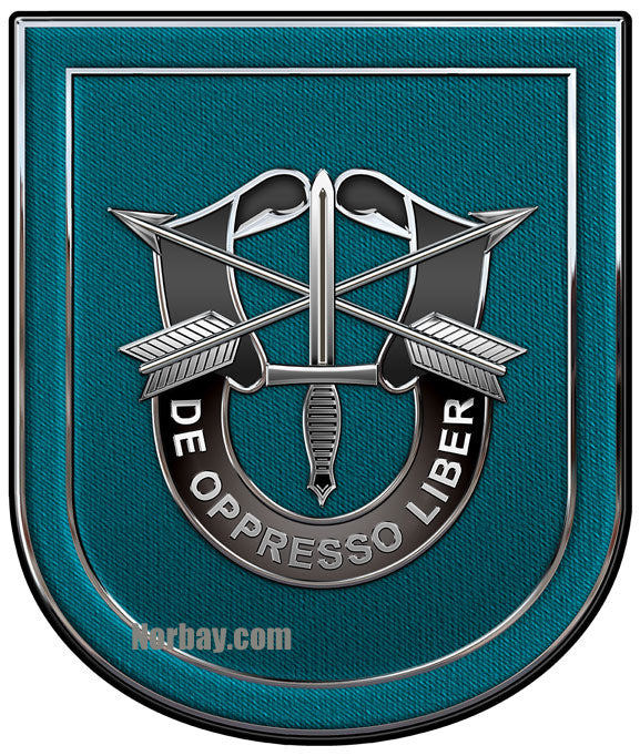19th Special Forces Group All Metal Sign - Large