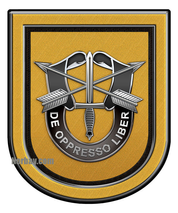 1st Special Forces Group All Metal Sign - Large