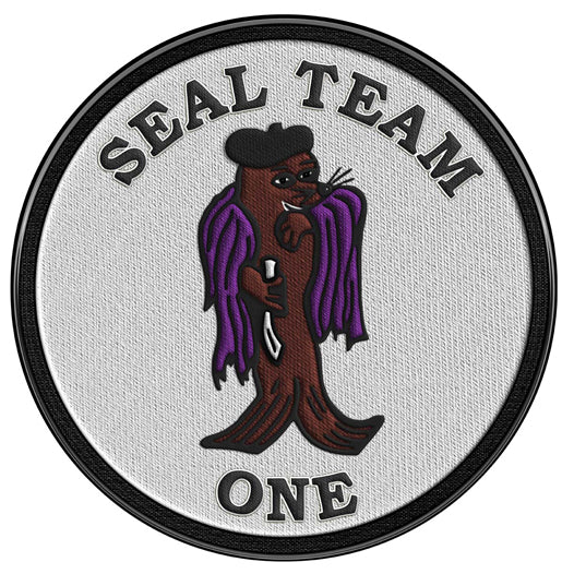 US NAVY SEAL TEAM One (1) All Metal Sign