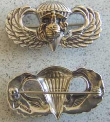 WWII Paratrooper with Marine EGA Sterling