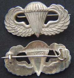 WWII Paratrooper Badge Ludlow Design British PB