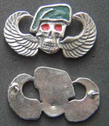 US Special Forces Vietnam Paratrooper Badge Sterling