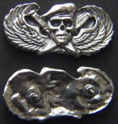 US Special Forces Badge unofficial Vietnam Sterling very heavy