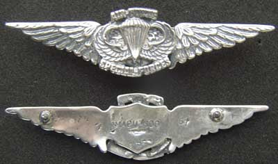 Vietnam US Army SF wing Badge Sterling Airborne
