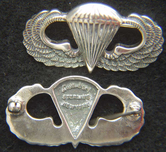 Luxenberg Paratrooper Badge Sterling