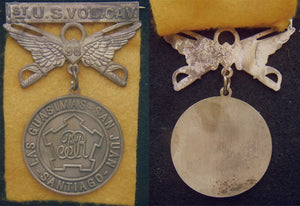Spanish American War 1st US Volunteer Calvary Medal - Rough Riders
