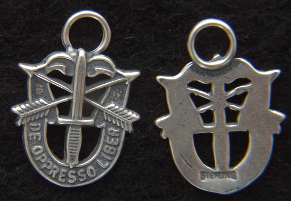 Special Forces Lightweight Sterling Charm