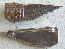 WWI Tiffany Reserve / Junior Pilot Wing Sterling