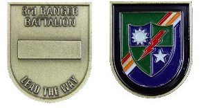 Ranger 3rd Battalion Flash Challenge Coin – Made In America Signs