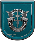 19th Special Forces SF Group all metal Sign 12 x 10"