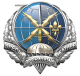 Air Force Special Operations Weather Medal Sign