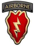4th Brigade Combat Team 25th Infantry (Airborne) Metal Sign 11 x 16"