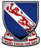 508th Airborne Parachute Infantry Regiment (Fury) Metal Sign 13 x 16"
