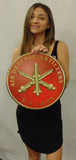 US FIELD ARTILLERY BRANCH INSIGNIA CUT OUT ALL MEDAL SIGN