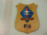 1st Force Recon Battalion Wooded Plaque with Your Engraving Information