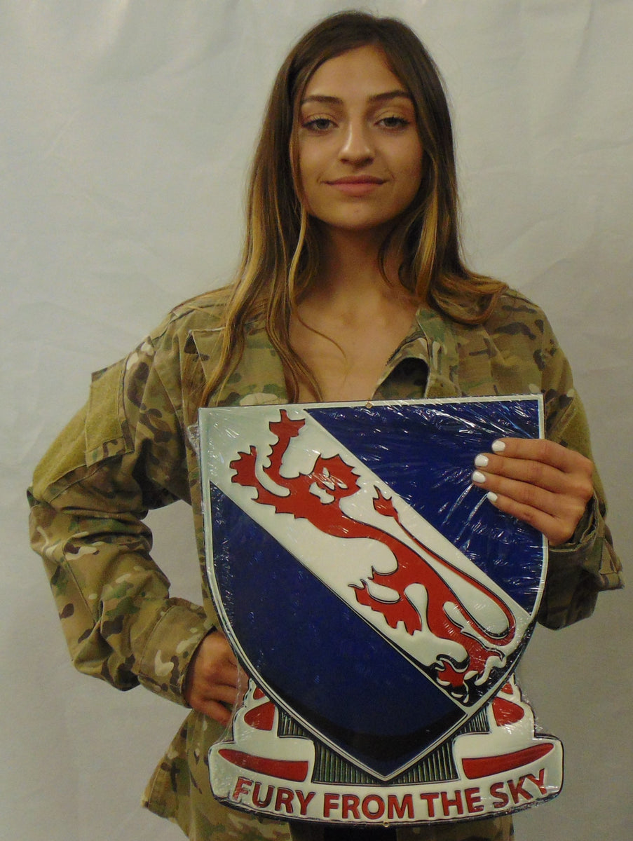 508th Airborne Parachute Infantry Regiment (Fury) Metal Sign 13 x 16 ...