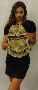 United States CBP Border Patrol Agent All Metal Sign
