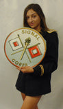 Army Signal Corps All Metal Sign