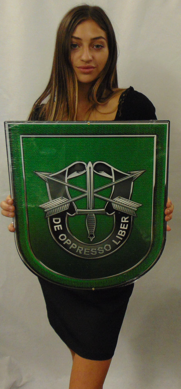 10th Special Forces SF Group all metal Sign 15 x 18
