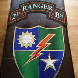 75TH RANGER REGIMENT Crest Metal Sign