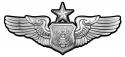 Air Force Senior Officers Aircrew Wings all Metal Sign (Small) 7 x 3"