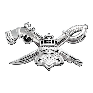 U.S. NAVY ENLISTED SPECIAL WARFARE COMBATANT-CRAFT CREWMAN (SWCC) SPECIALIST BADGE 18 x 11"