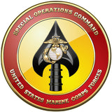 United States Marine CORPS MARSOC All Metal Sign