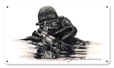 Special Operations Diver by Red Anchor Art Metal Sign