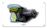 Special Forces Sniper by Red Anchor Art - Metal Sign