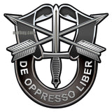 Special Forces De Oppresso Liber CREST Sign - Metal Sign Plasma Cut