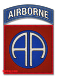 82nd Airborne Division Metal Sign