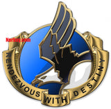 101st Airborne Division Unit Crest 15 x 15" Metal Sign