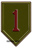1st Infantry Division All Metal Sign
