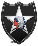 2nd Infantry Division All Metal Sign