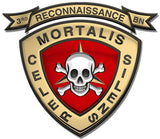 3rd USMC Force Recon Metal All Metal Sign