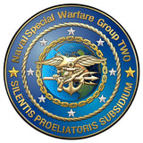 Naval Special Warfare Group Two All Metal Sign