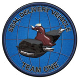 Naval Special Warfare Unit SEAL Delivery Vehicle Team One All Metal Sign