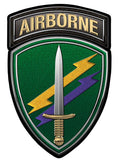 United States Army Civil Affairs and Psychological Operations Command (Airborne) All Metal Sign