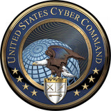 United States Cyber Command - CYBERCOM All Metal Sign