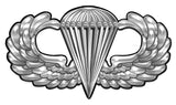 U.S. Army Airborne Basic Parachutist Badge All Metal Sign Large 22 x 12"