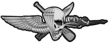 USMC Force Recon Jack All Metal Sign (Silver) 20 x 7"