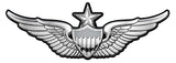 Army Senior Aviator Wings all Metal Sign (Small) 7 x 3"
