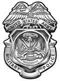 U.S. Army Military Police Metal Sign 12 x 16"