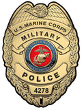 US Marine CORPS Military Police All Metal Sign 12 x 16"