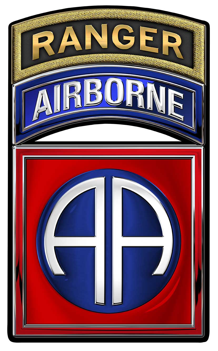 60年代　米軍実物　スクロール　AIR BORNE RANGER パッチ US UNITED STATES ARMY RANGER AIRBORNE LEAD THE WAY JUMP WING PATCH