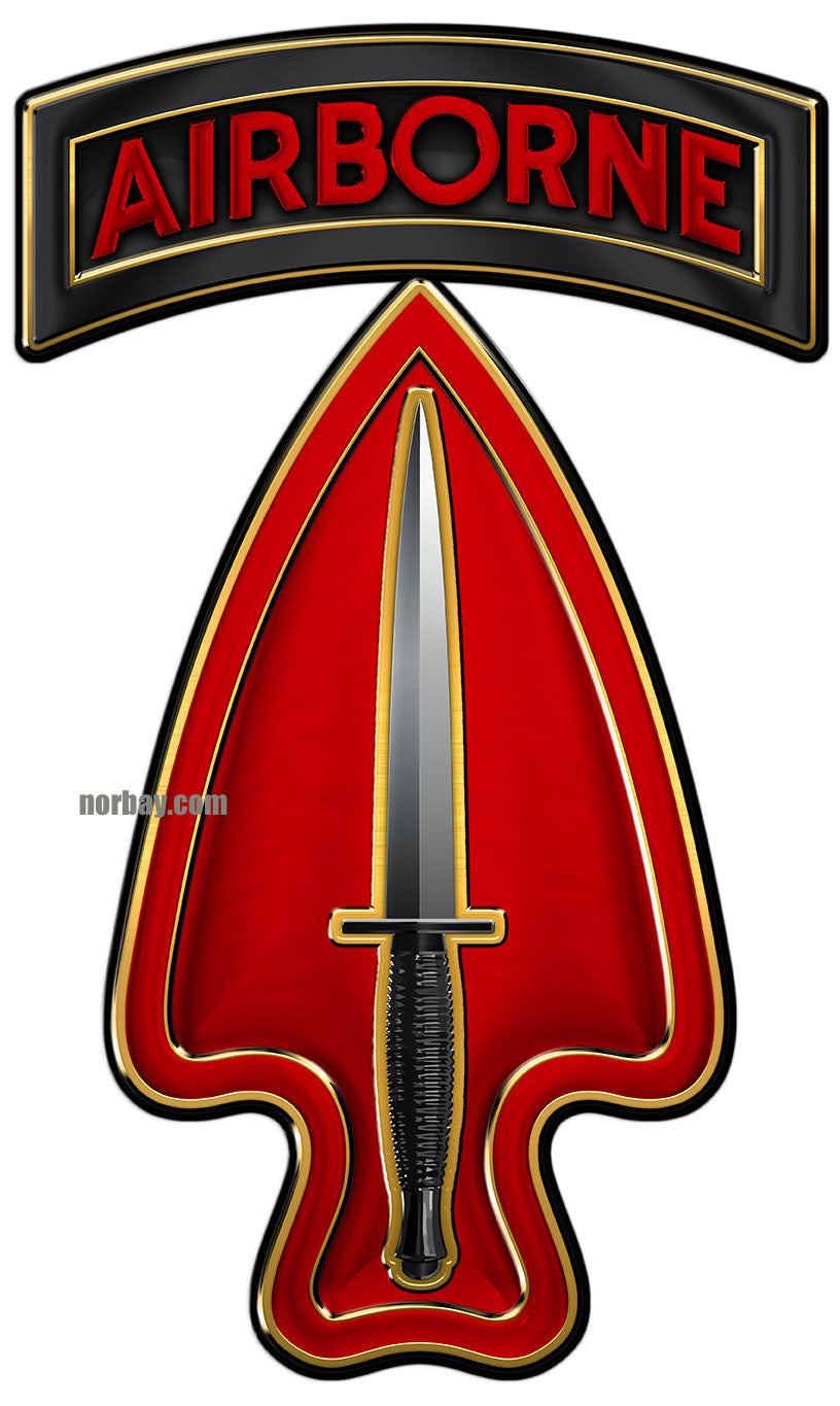 army special forces airborne logo